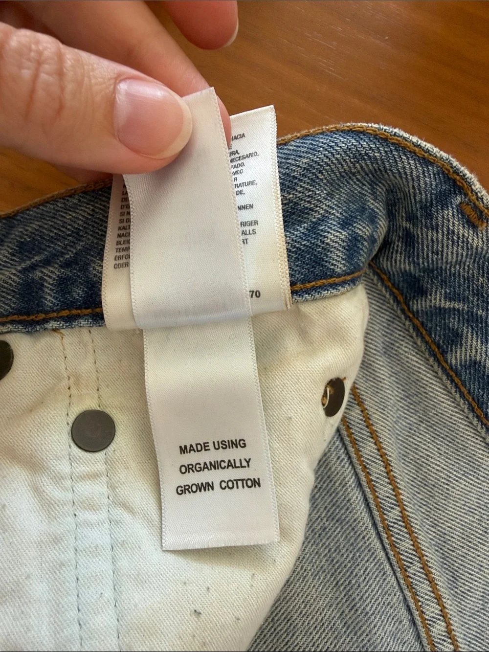 Agolde Parker Denim Shorts